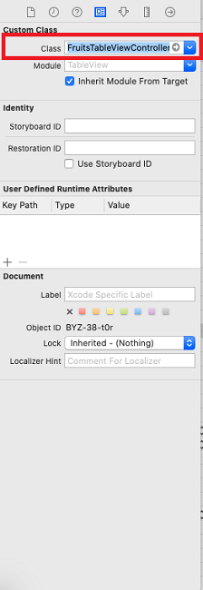 Creating TableView In Swift